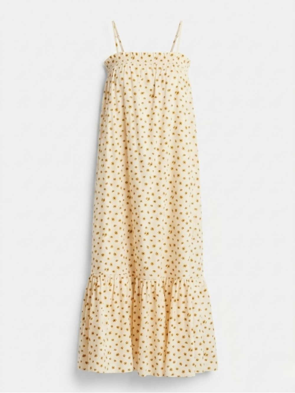 NWT- WeWoreWhat x‎ Revolve Smocked MIDI Ditsy Daisies Dress